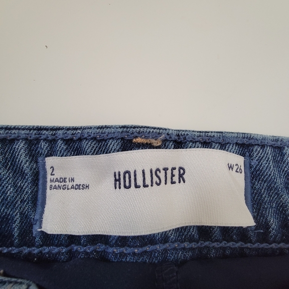 Hollister Blue Denim Skirt w/ Shorts - Picture 4 of 5